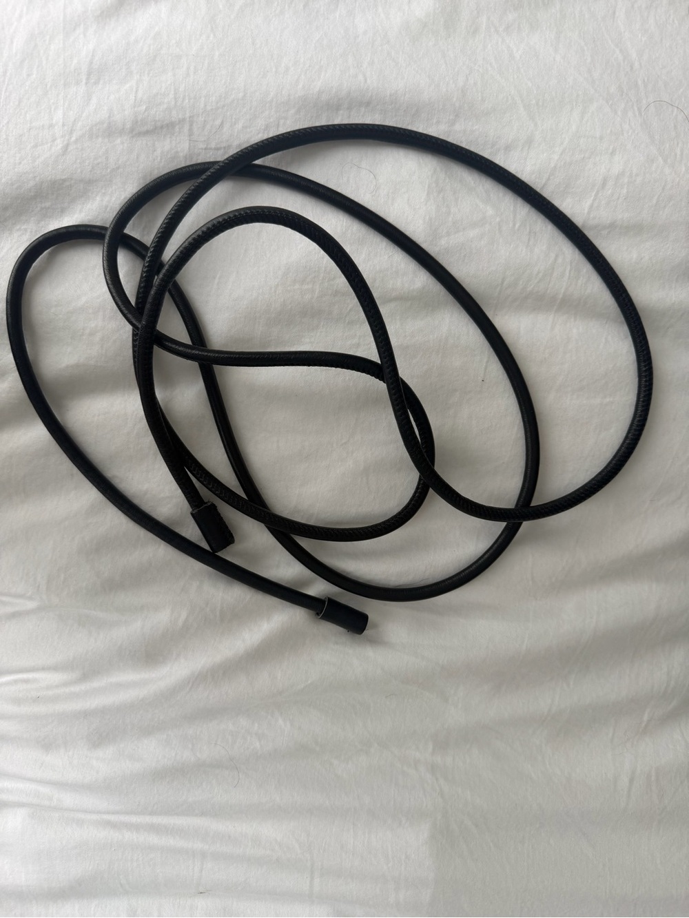 ZARA LEATHER ROPE BELT - Picture 2 of 3